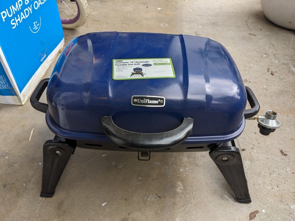 Uniflame 18" Rectangle Portable Gas Grill