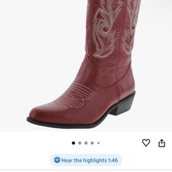 Red Cowgirl Boots 