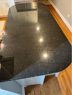 Granite galaxy kitchen island