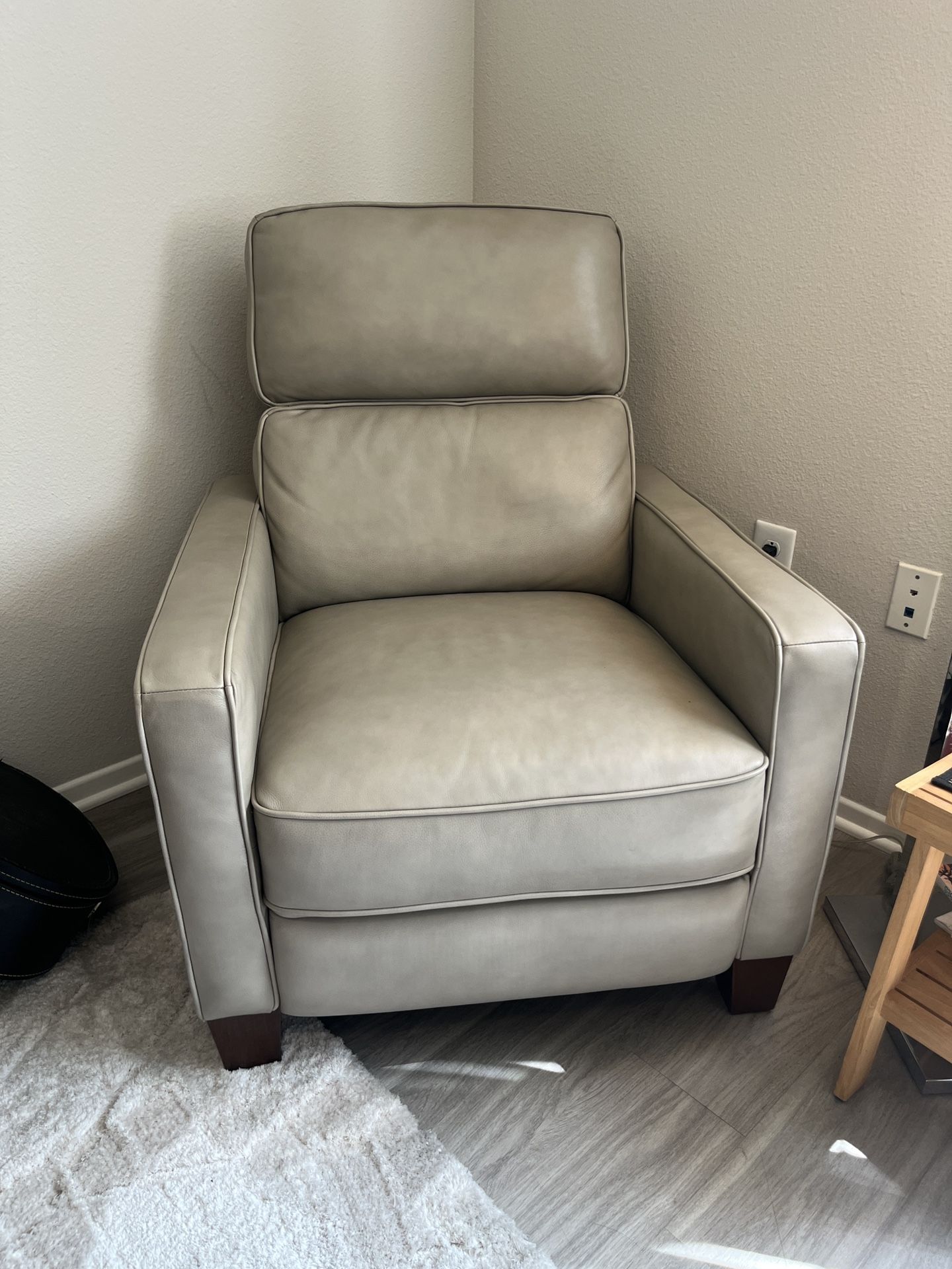 Powered Leather Recliner