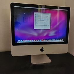Vintage 20" inch Apple iMac A1224 aluminum All-in-One desktop