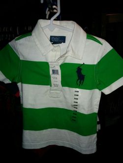 Brand new with tag Ralph Lauren Polo toddler short sleeve shirt size 24 months
