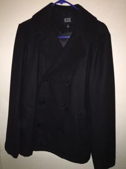 Black hot Topic Rude jacket rain