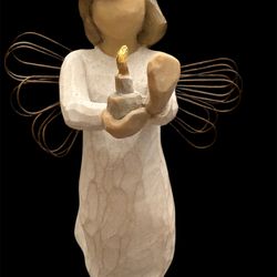 Susan Lordi Willow Tree Angel of Hope Ornament Demdaco #26235 Orig. Box 5.5”Tall