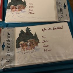 Christmas Party Invitations 