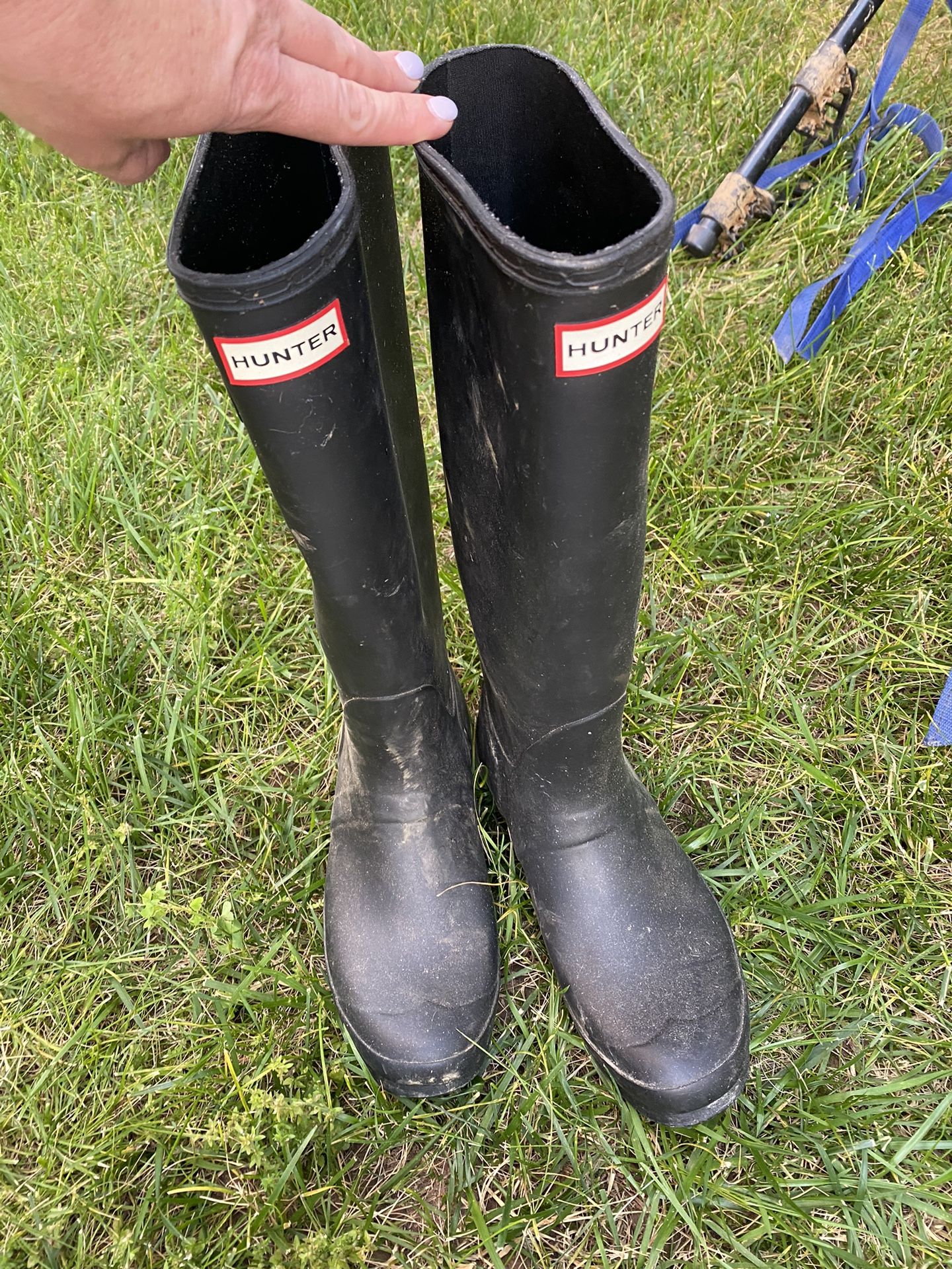 Women’s Hunter Rain Boots Size 10