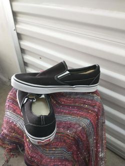 Van Classic Black Slides