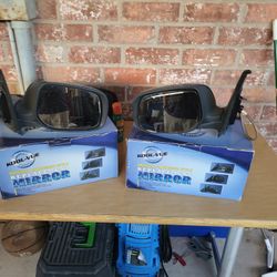 2012 Toyota Corolla Side Mirrors (Ocean Blue)