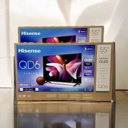 HD88 55QD6 55” Hisense smart 4k led Uhd tv