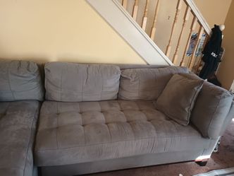 Grey sectional
