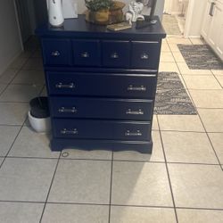 Blue Dresser 