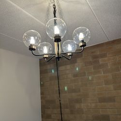 ceiling pendant chandelier with cord