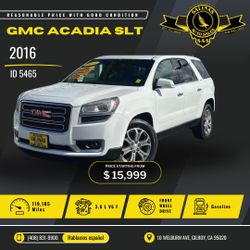 2016 GMC Acadia