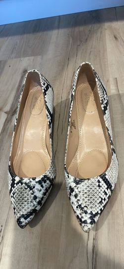 Snake Print Heels Size 8