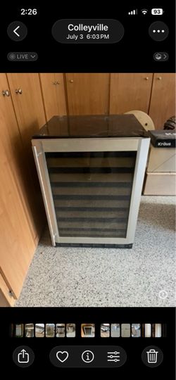 Stainless Steel Wine Cooler Refrigerator