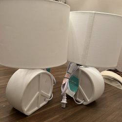 New table Lamps (18 Each Or 2 For 30)