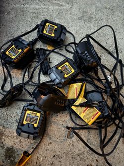 Dewalt chargers 10$ each one