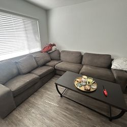 Grey IKEA Couch 