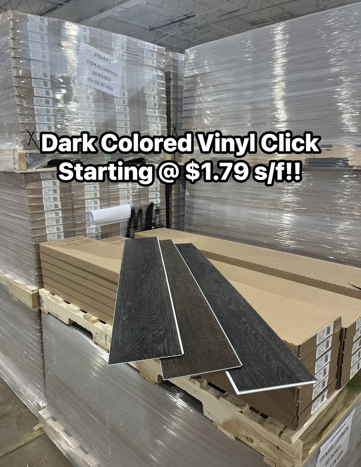 ♣️DARK VINYL CLICK STARTING @ $1.79 s/f♠️
