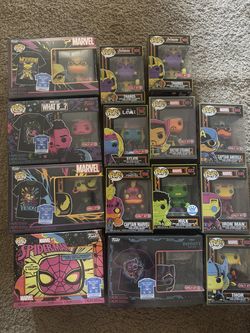 Black light marvel POP