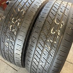 235/55/18 Bridgestone Pair 60$