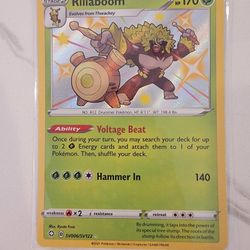 Pokemon TCG SWSH Shining Fates Rillaboom SV006/SV122 Shiny Vault Secret  Rare NM! for Sale in San Diego, CA - OfferUp