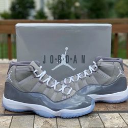 Size 10 Jordan 11 Cool grey
