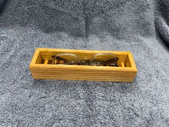 Hand made eye glass or pen storage trays