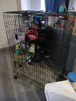 Large Metal Cage for Cat or Rabbit