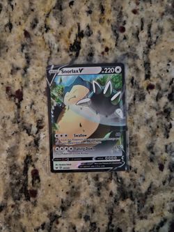Snorlax Pokemon card