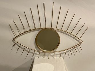 Decor Metal Eye Wall Mirror