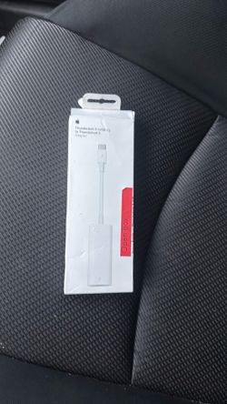 Apple product thunderbolt three USB-C to thunderbolt two