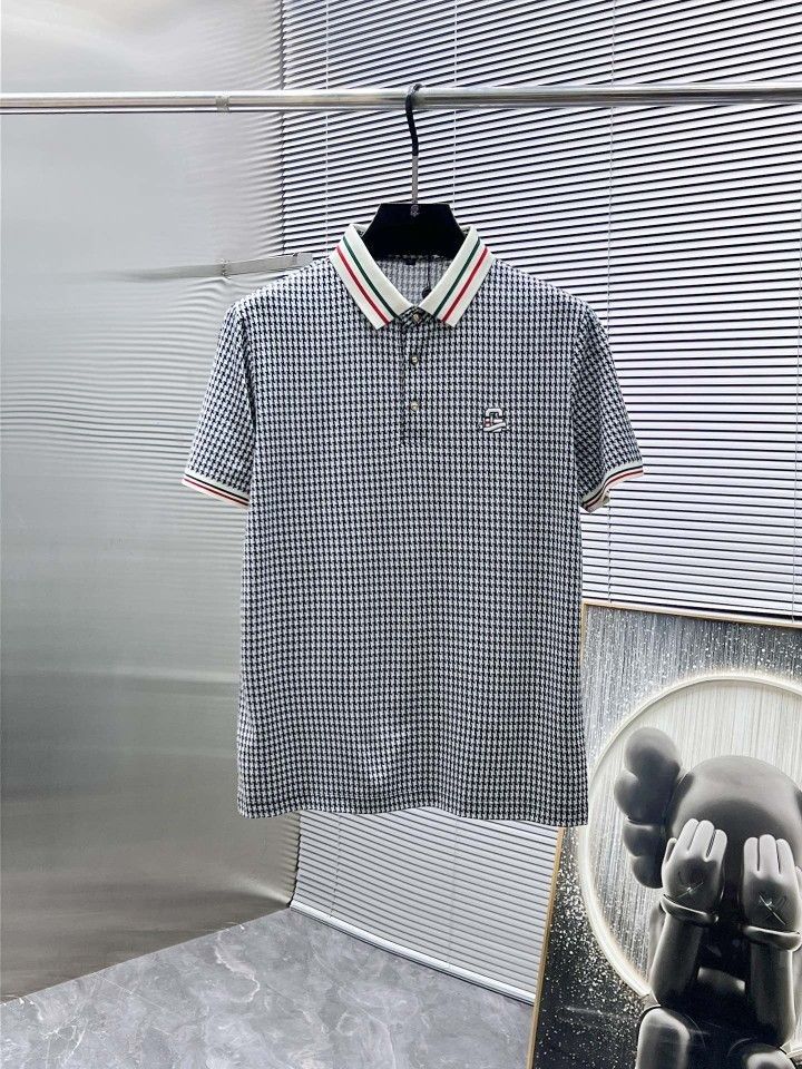 GUCCI new style lapel short-sleeved T-shirt POLO shirt