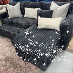 🔥 Gray Pull-Out Sleeper Sofa SALE! 🔥