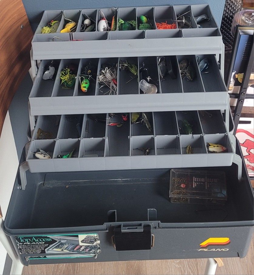 Tackle Box With Lures