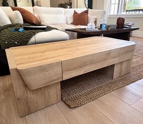 47” Modern Coffee Table with Storage