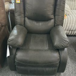 Dark Grey Recliner 