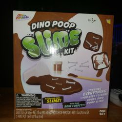 NEW DINOSAUR POOP SLIME KIT