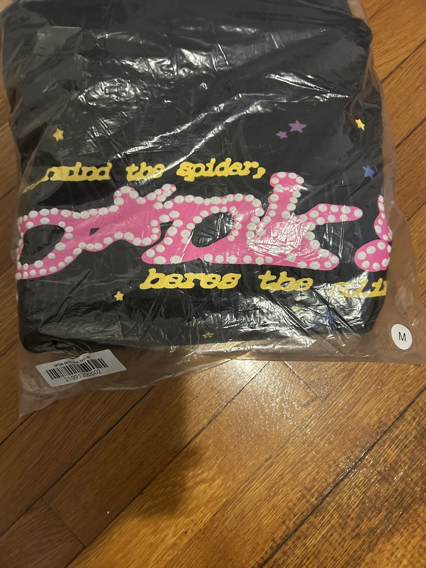 Black spider hoodie