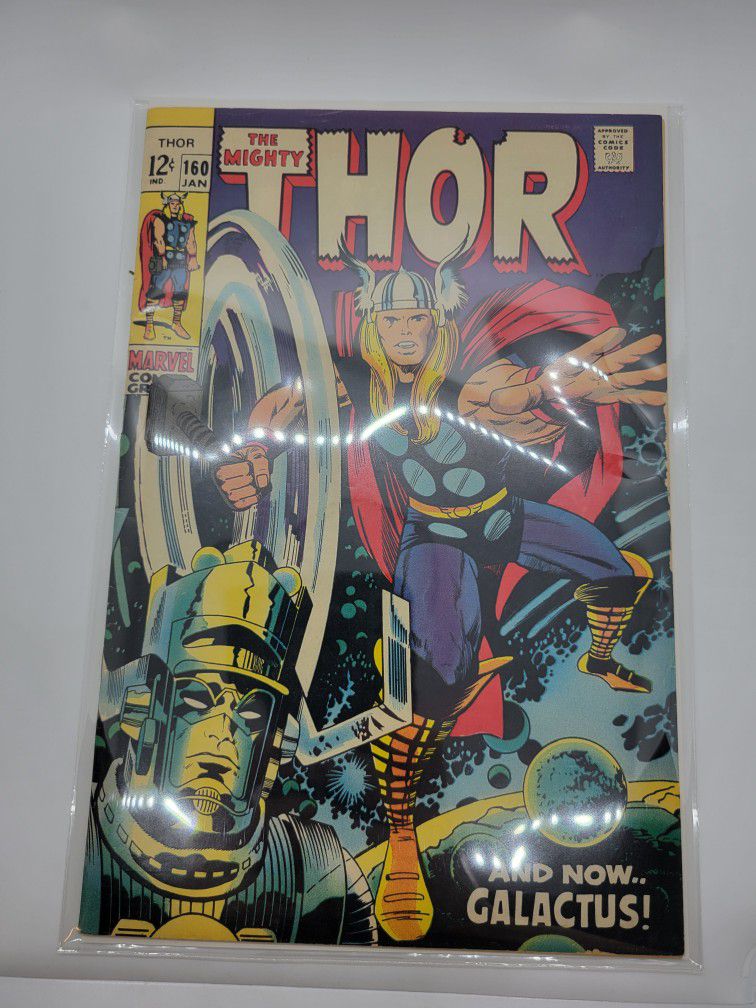 The Mighty Thor #160 And Now Galactus