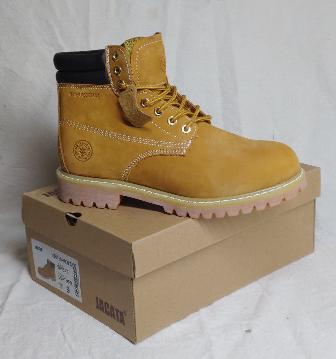 New in box work boots