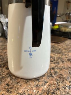 Vintage Corning Ware Blue Cornflower 9-Cup Percolator – Complete