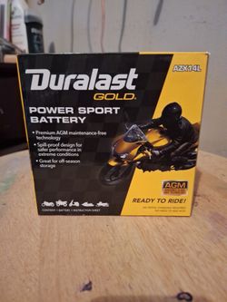 Motorcycle Battery. AZX14L