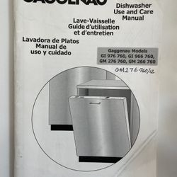 Gaggenau dishwasher Parts For Sale