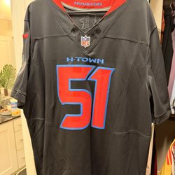 Men’s Nike Elite Houston Texans Jersey Size XL 