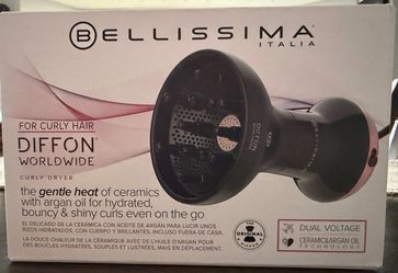 New Bellissima Diffon Curly Hair Blow Dryer