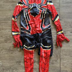 Spiderman Child Costume Size S-M (Age 8-10)