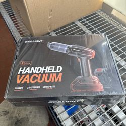 Sealight Rechargeable Hand Vacuum