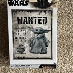 Baby Yoda Star Wars The Child Mandalorian Disney 1000 Piece Puzzle 