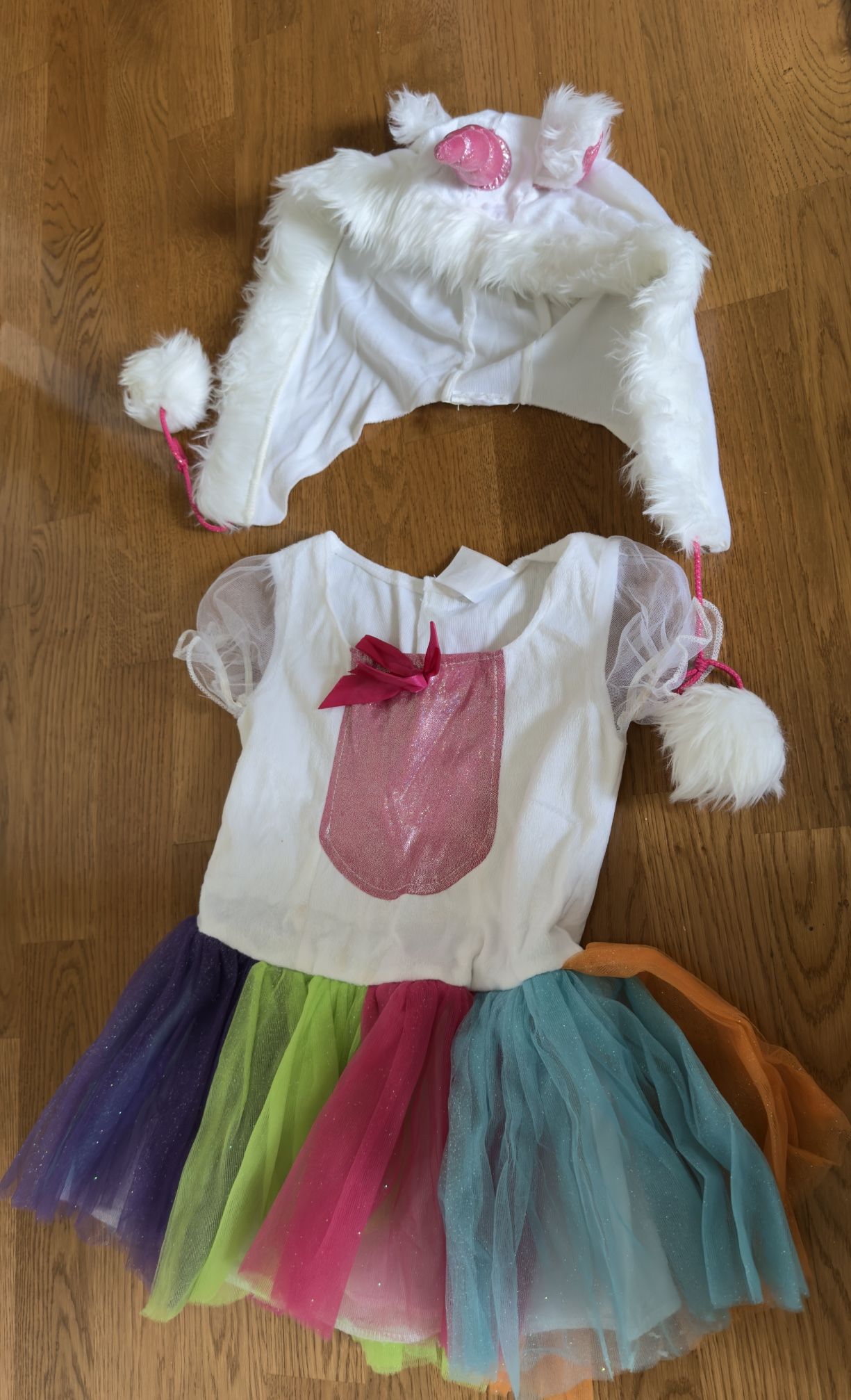 Halloween Unicorn Dress With Hood